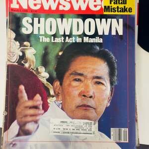 Newsweek Magazine March 3, 1986 Showdown: The Last Act in Manila Ferdinand Marco